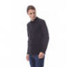 Polo in cotone nero - L