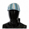 Berretto da baseball in cotone a righe multicolori - 57 CM-S