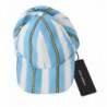 Berretto da baseball in cotone a righe multicolori - 57 CM-S