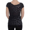 Top in camicetta con t-shirt modale leopardata grigia - IT46 - L