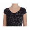 Top in camicetta con t-shirt modale leopardata grigia - IT46 - L