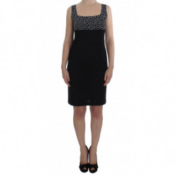 Completo abito tubino elasticizzato nero e maglione - IT46 - L