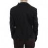 Giacca blazer monopetto elasticizzata nera - IT44-L