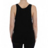 Camicetta senza maniche elasticizzata nera - IT46 - L