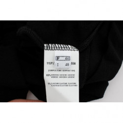 Camicetta senza maniche elasticizzata nera - IT46 - L