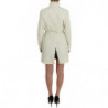 Cappotto trench resistente alle intemperie beige - S