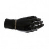 Bracciale rigido in argento 925 rodiato grigio - S