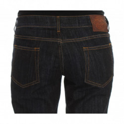 Jeans stretch dal taglio dritto in cotone blu - W26