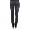 Jeans slim fit in misto cotone lavaggio blu - W25
