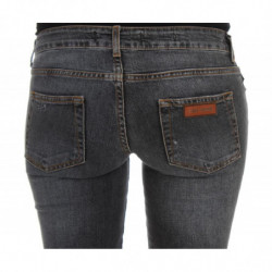 Jeans slim fit in misto cotone lavaggio blu - W25