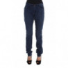 Jeans in denim di misto cotone blu - W34