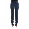 Jeans in denim di misto cotone blu - W33