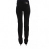 Jeans bootcut slim fit in cotone nero - W26