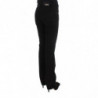 Jeans bootcut slim fit in cotone nero - W26