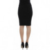 Gonna a tubino dritta nera - IT48 - XL