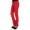 Jeans super slim fit in misto cotone rosso - W29