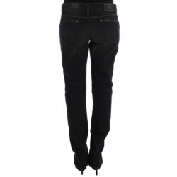 Jeans Boyfriend In Cotone Lavato Blu - IT44-L