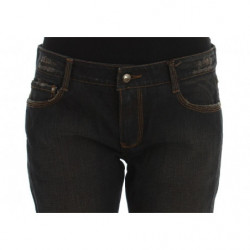 Jeans Boyfriend In Cotone Lavato Blu - IT44-L