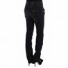 Jeans slim fit in cotone lavato blu - IT40-S