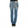 Jeans slim fit in misto cotone lavaggio blu - W29