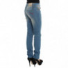 Jeans slim fit in misto cotone lavaggio blu - W29