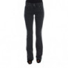 Jeans bootcut slim fit in misto cotone lavato blu - W25