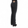 Jeans bootcut slim fit in misto cotone lavato blu - W25