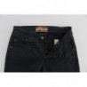 Jeans bootcut slim fit in misto cotone lavato blu - W25