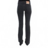 Jeans bootcut slim fit in misto cotone lavato blu - W27