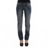 Jeans slim fit in misto cotone lavaggio blu - W31