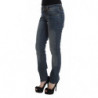 Jeans slim fit in misto cotone lavaggio blu - W31