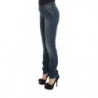 Jeans slim fit in misto cotone lavaggio blu - W26