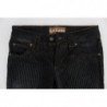 Jeans bootcut slim fit in misto cotone lavato blu - W26