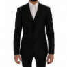 Giacca blazer in seta MARTINI nera blu - IT48 - M