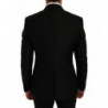 Giacca blazer in seta MARTINI nera blu - IT48 - M