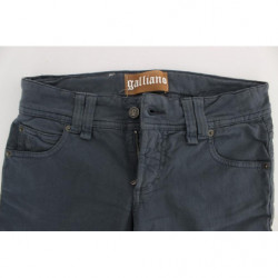 Jeans bootcut slim fit in misto cotone blu - W26