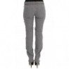 Pantaloni bootcut casual slim fit in cotone grigio - IT46-XL