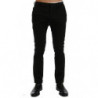 Pantaloni slim fit neri in cotone elasticizzato - IT46 - S