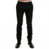 Pantaloni chino elasticizzati in cotone nero - IT54 - XXL