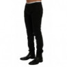 Pantaloni chino elasticizzati in cotone nero - IT54 - XXL