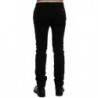 Pantaloni chino elasticizzati in cotone nero - IT54 - XXL