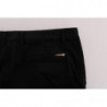 Pantaloni chino elasticizzati in cotone nero - IT54 - XXL