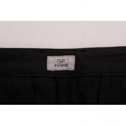 Pantaloni chino elasticizzati in cotone nero - IT54 - XXL