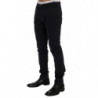 Pantaloni chino elasticizzati in cotone blu - IT54 - XXL