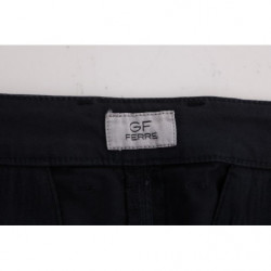 Pantaloni chino elasticizzati in cotone blu - IT54 - XXL