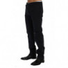 Pantaloni chino elasticizzati in cotone blu - IT56 - XXL