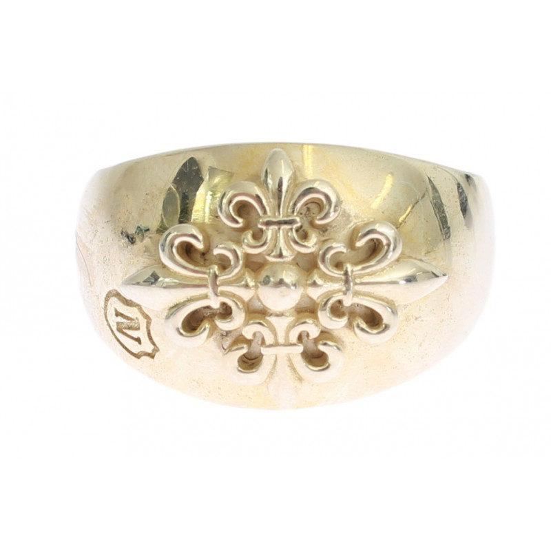 Anello in argento sterling 925 con stemma - EU63 - US11