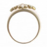 Anello in argento sterling 925 con stemma - EU63 - US11