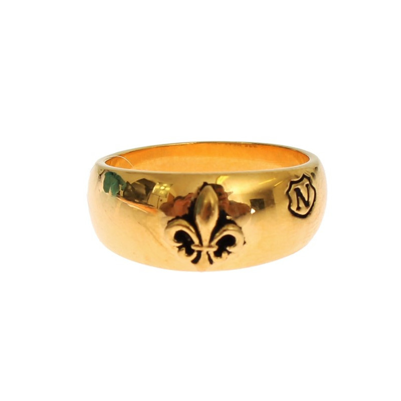 Anello in argento 925 placcato oro - EU59 - US9,5