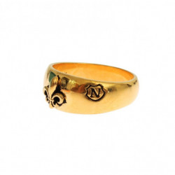 Anello in argento 925 placcato oro - EU59 - US9,5